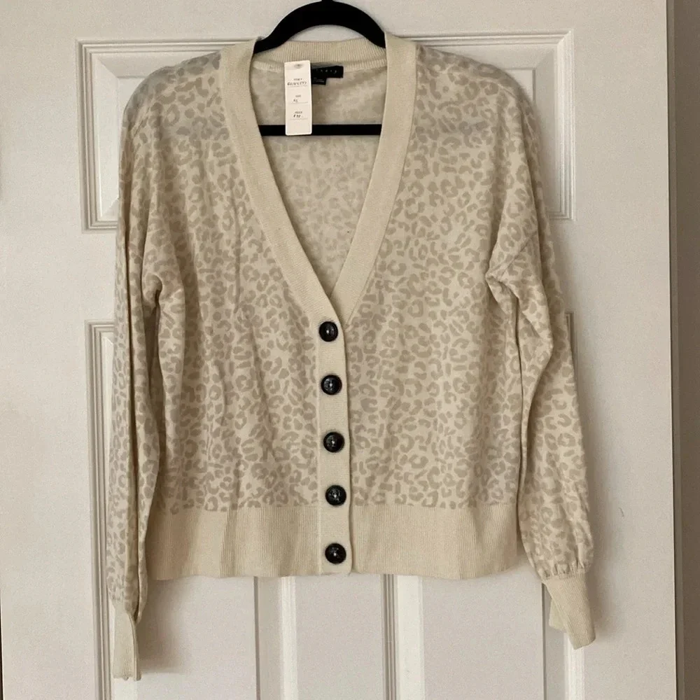 Sanctuary Barely Leopard Cardigan